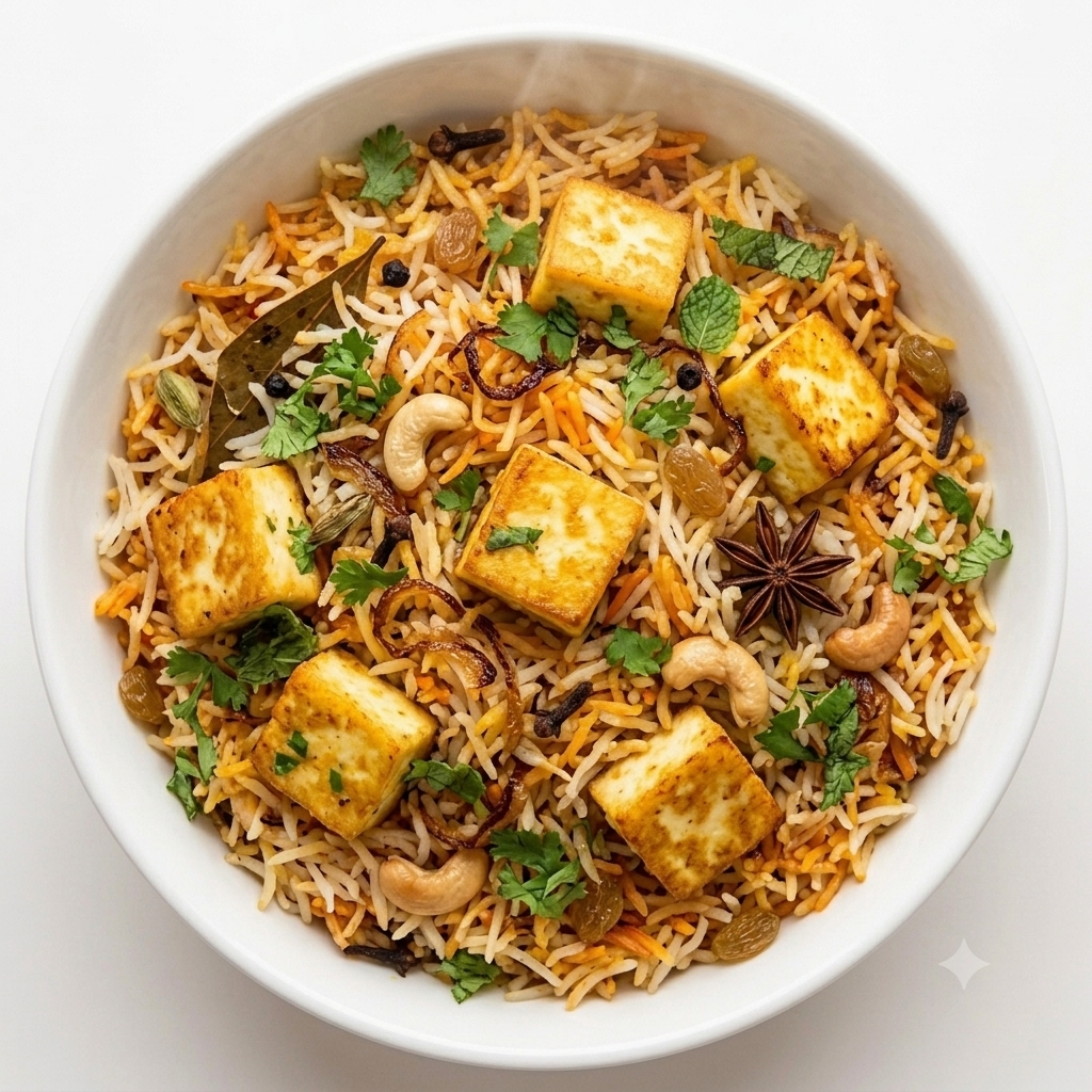 Paneer Biryani